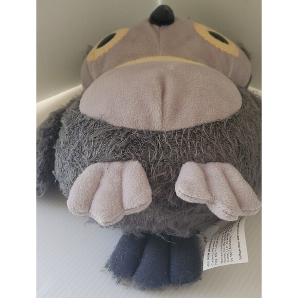 Kohls Cares Aesops Fable Owl Soft Plush 10" Stuffed Animal Gray Grey Bird Lovey - Picture 5 of 9